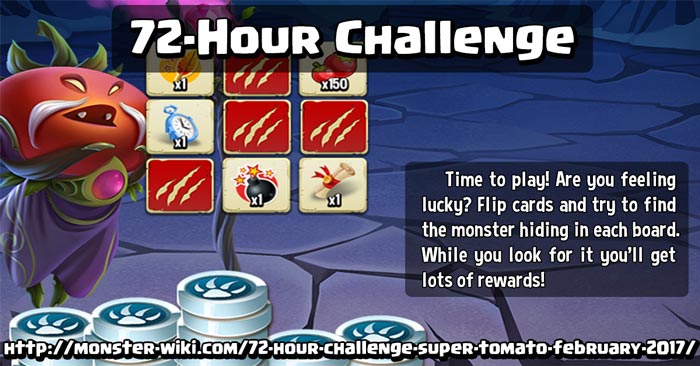 72-Hour Challenge (Super Tomato - February 2017)